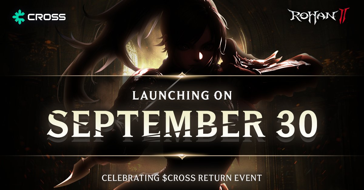 ROHAN 2 Global Reaches 3 Million Pre-Registration Milestone and Confirms September 30th Launch with CROSS Protocol Integration